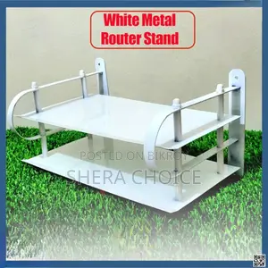 2 Layer Wall Mounted Router Stand, Multi-Layer