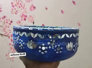 Handmade Resin Lotus Pond 6.5 Inch