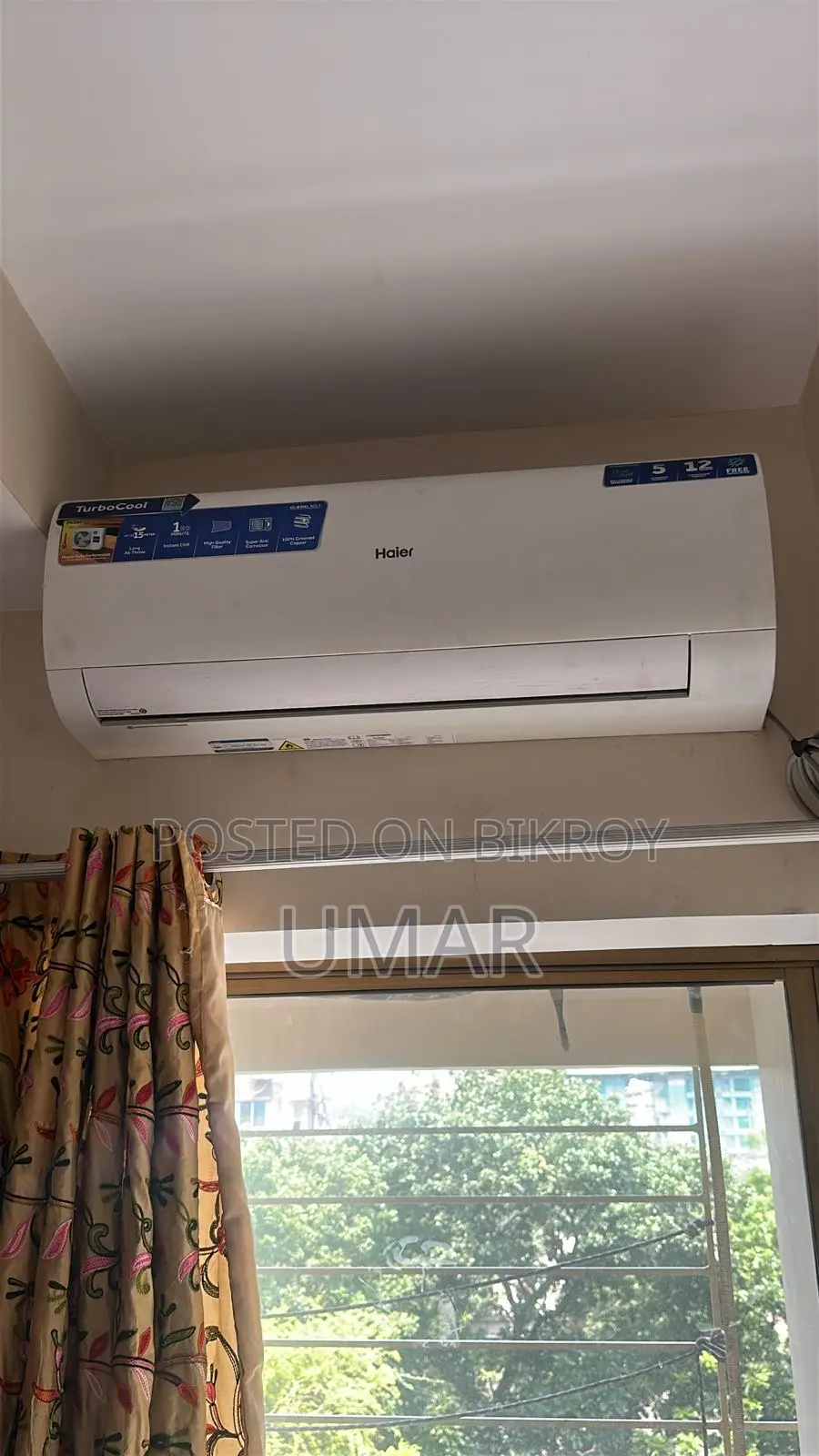 Haier Air Conditioner 1.5 Ton