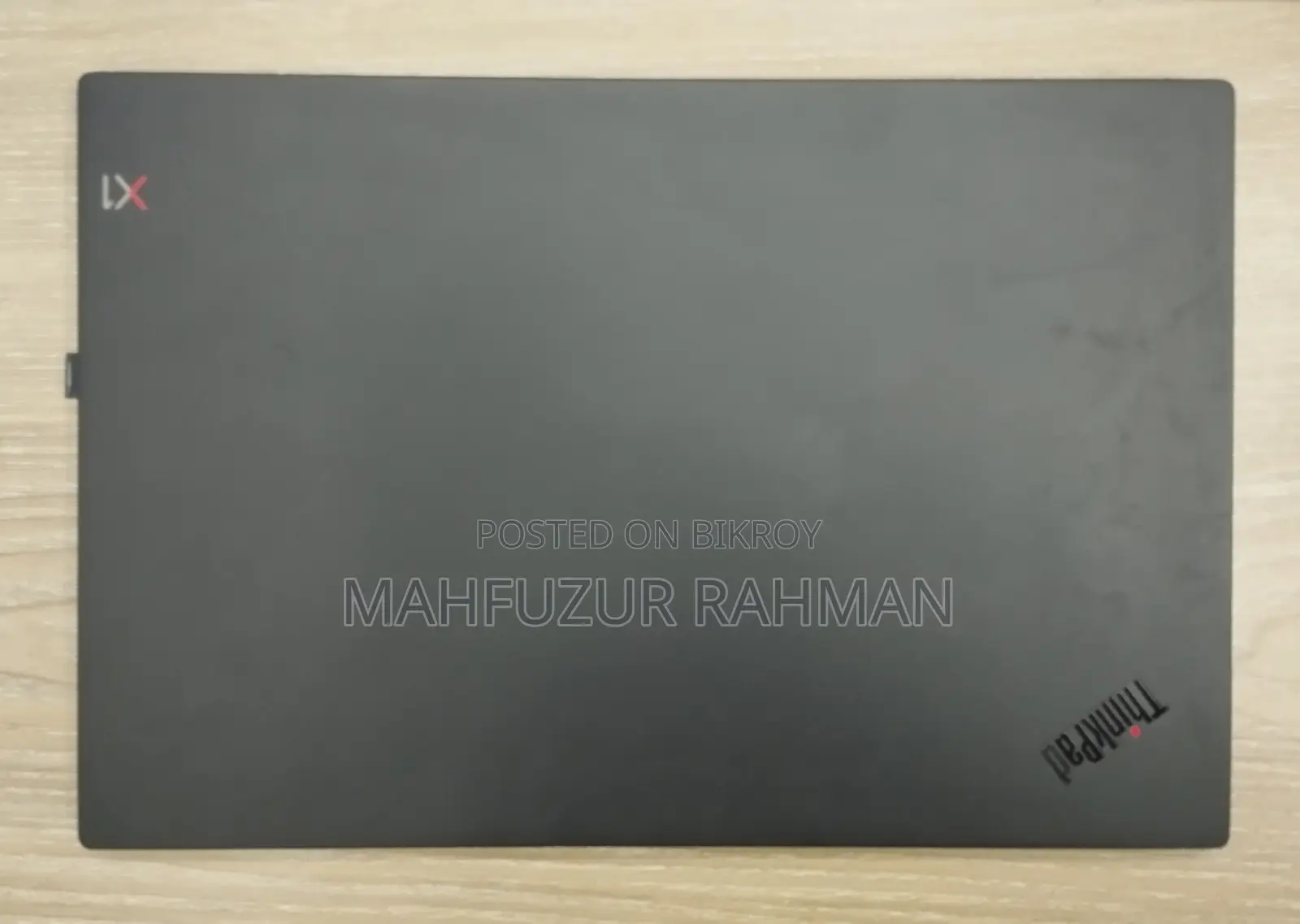 ল্যাপটপ লেনোভো থিংকপ্যাড এক্স১ কার্বন ১৬ জিবি ইন্টেল কোর আই৫ এসএসডি ৫১২ জিবি