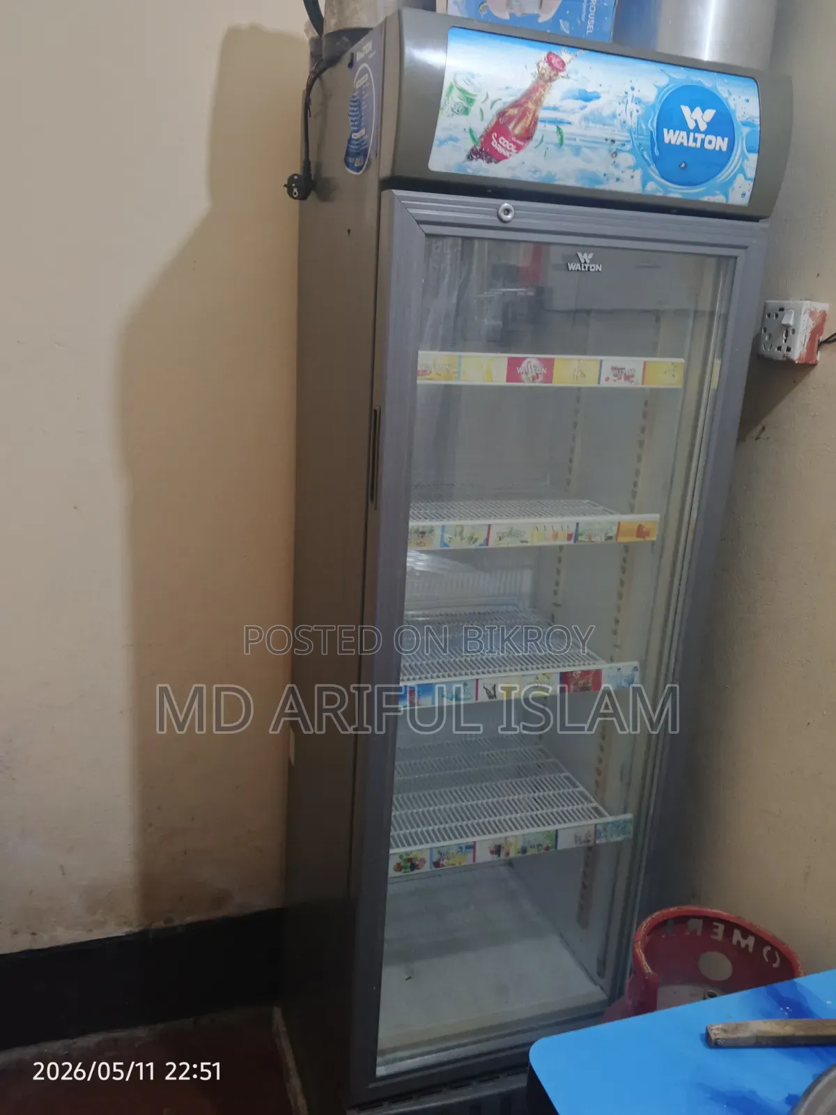 Walton Beverage Cooler (Showcase Fridge for sale)