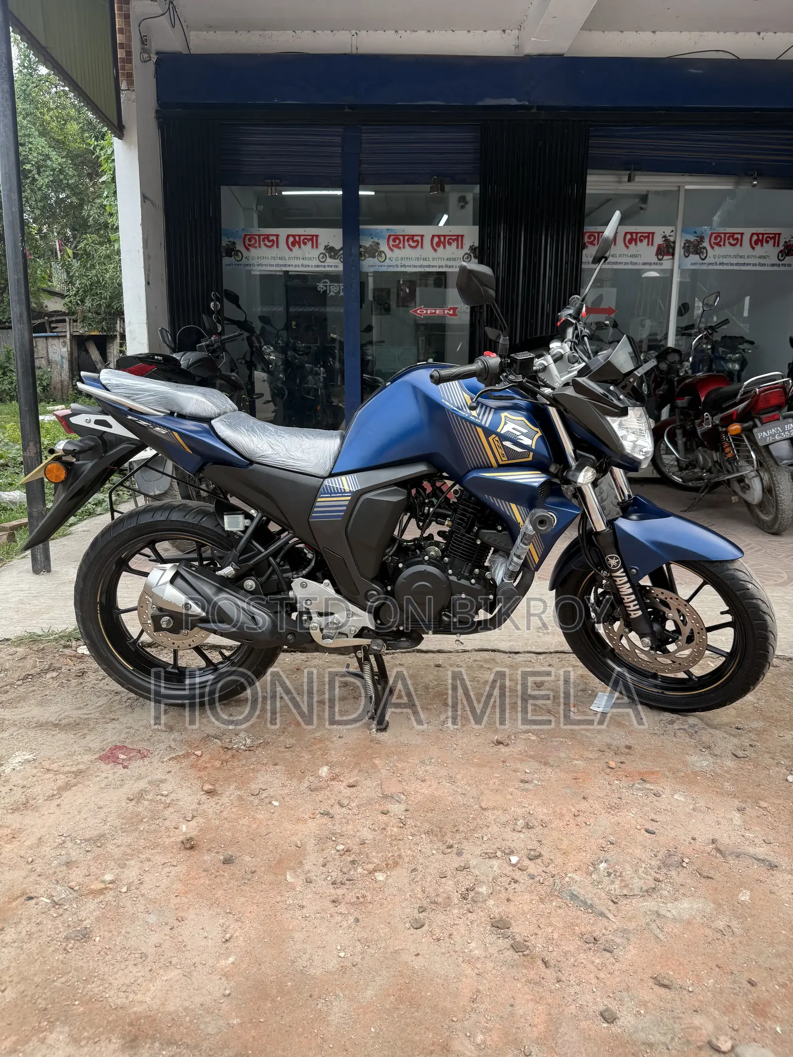 Yamaha FZ 2024 Blue