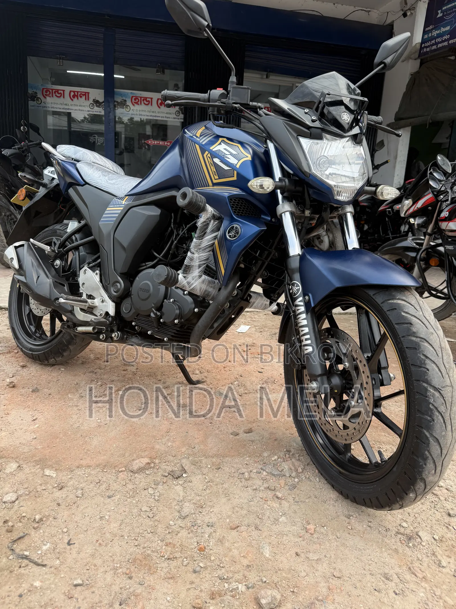 Yamaha FZ 2024 Blue