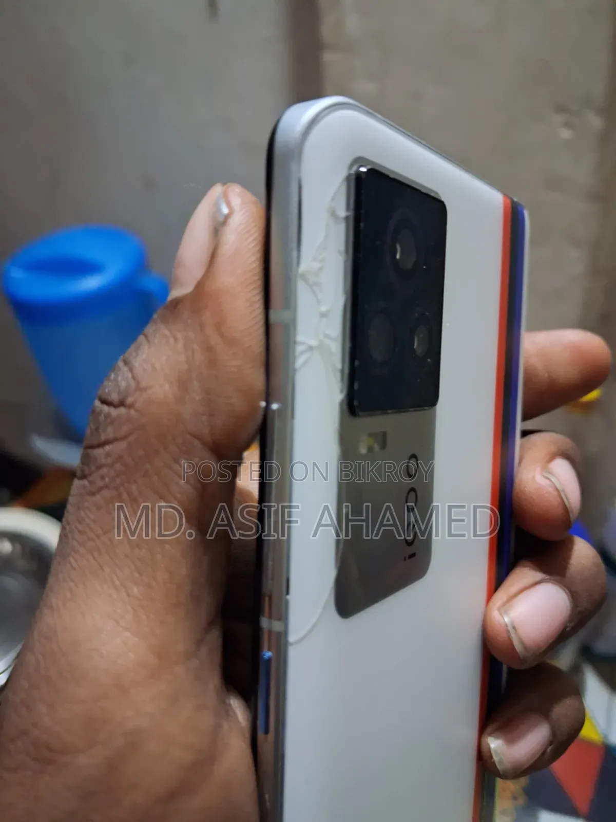 iQOO 8 GB White