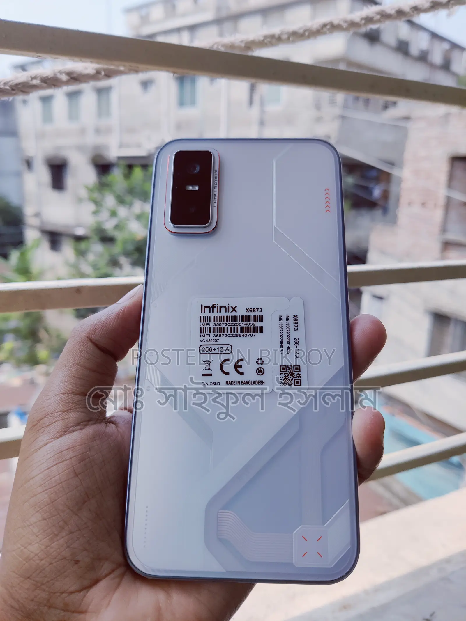 Infinix GT 30 Pro 256 GB White