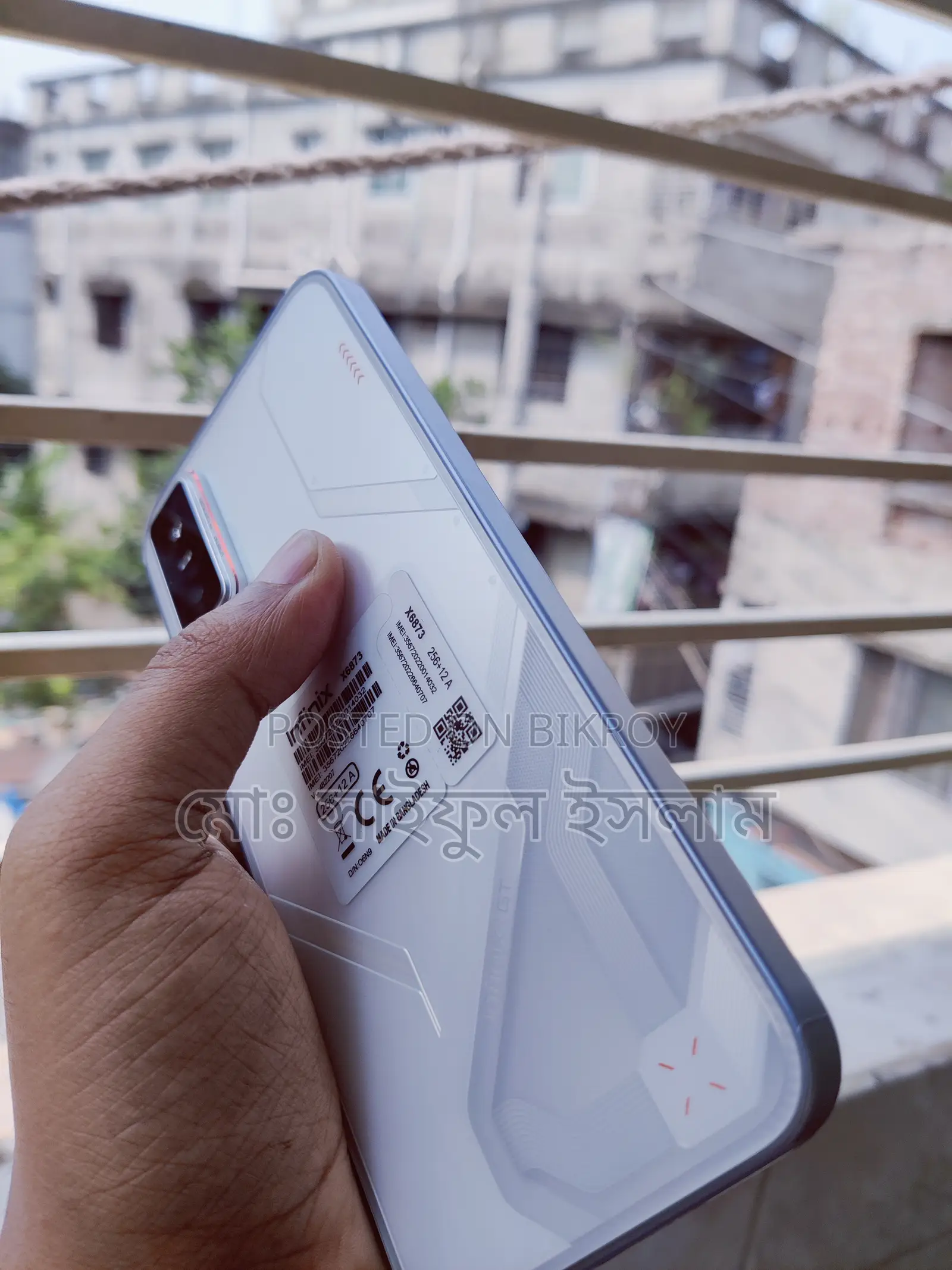 Infinix GT 30 Pro 256 GB White