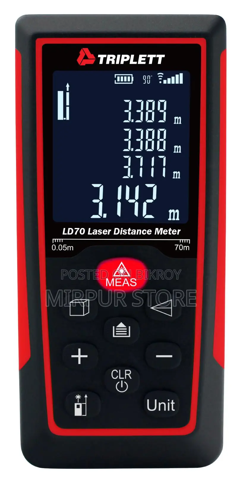 Digital Laser Distance Meter 40m/60m/80m