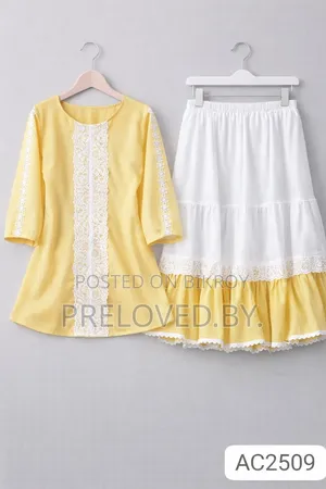 Trendy Ladies Tops Skirt Sets in 4 Types