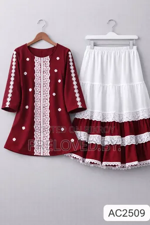 Trendy Ladies Tops Skirt Sets in 4 Types
