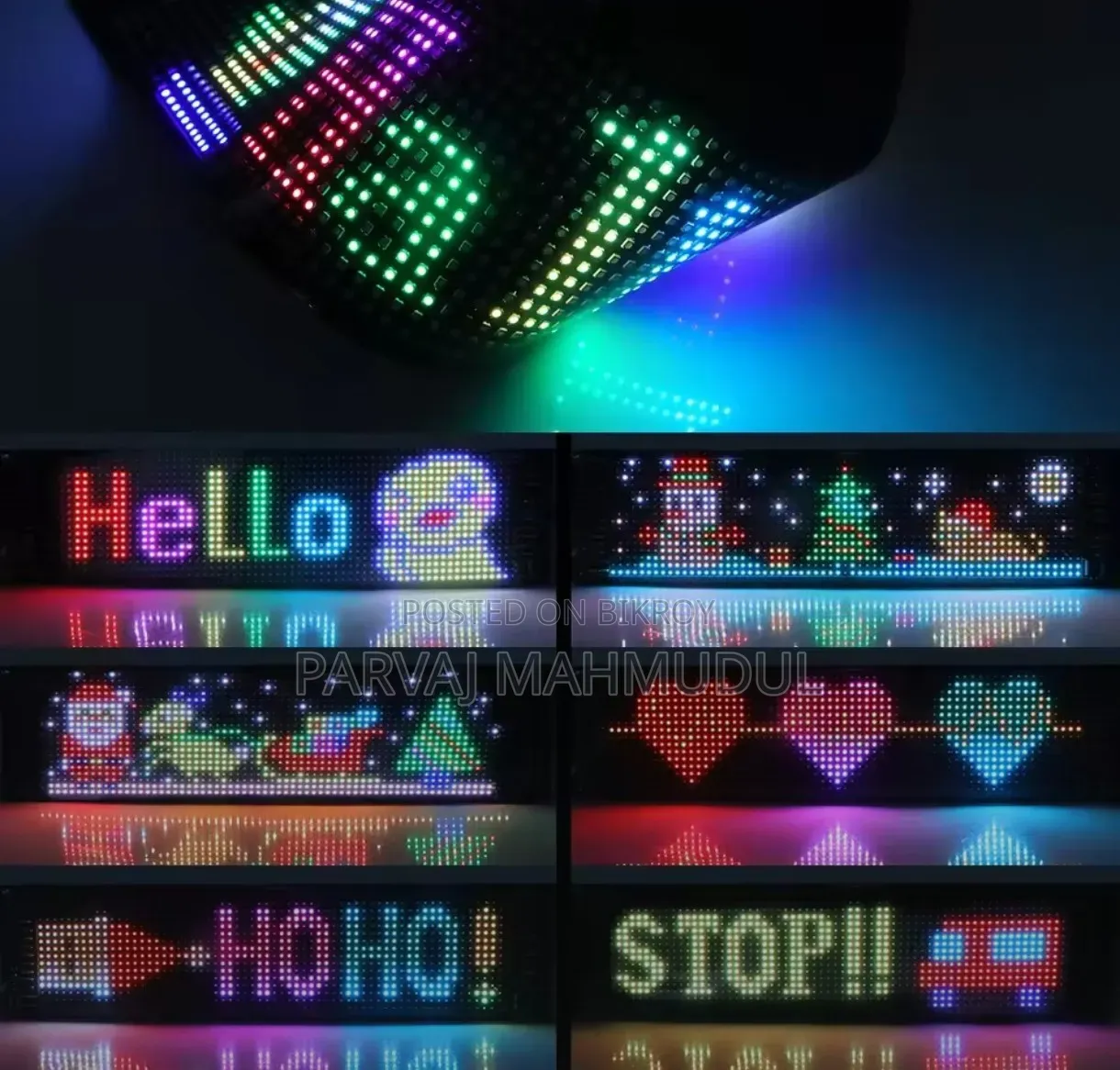 Led Display Banner Led Matrix Panel