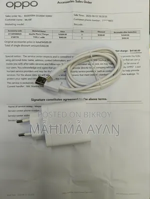 Oppo 80w Original Charger