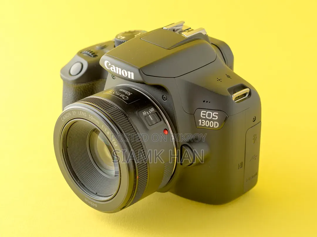 Canon 1300d And 50mm Prime Lens