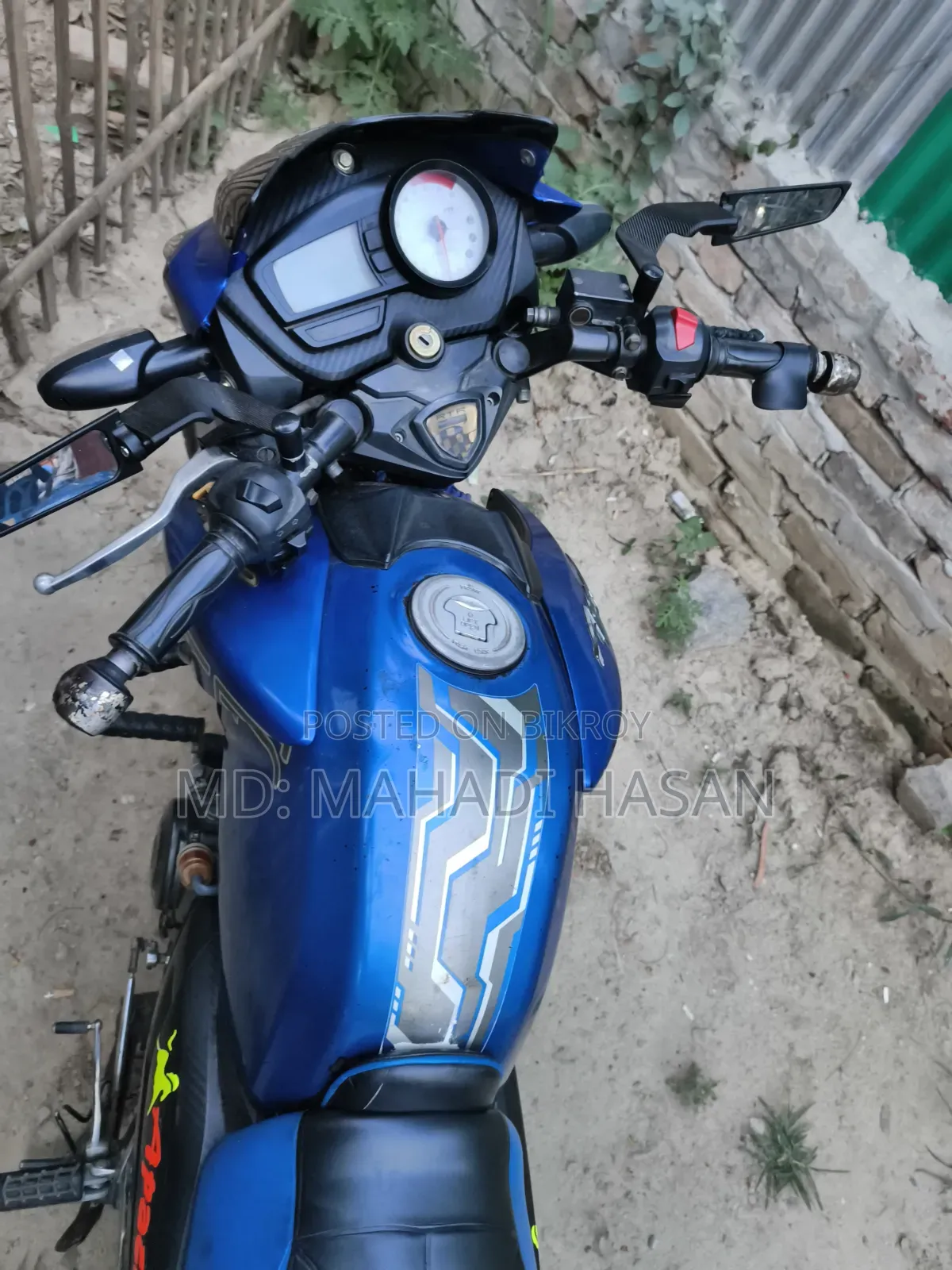 TVS Apache RTR 160 2V 2016 Blue