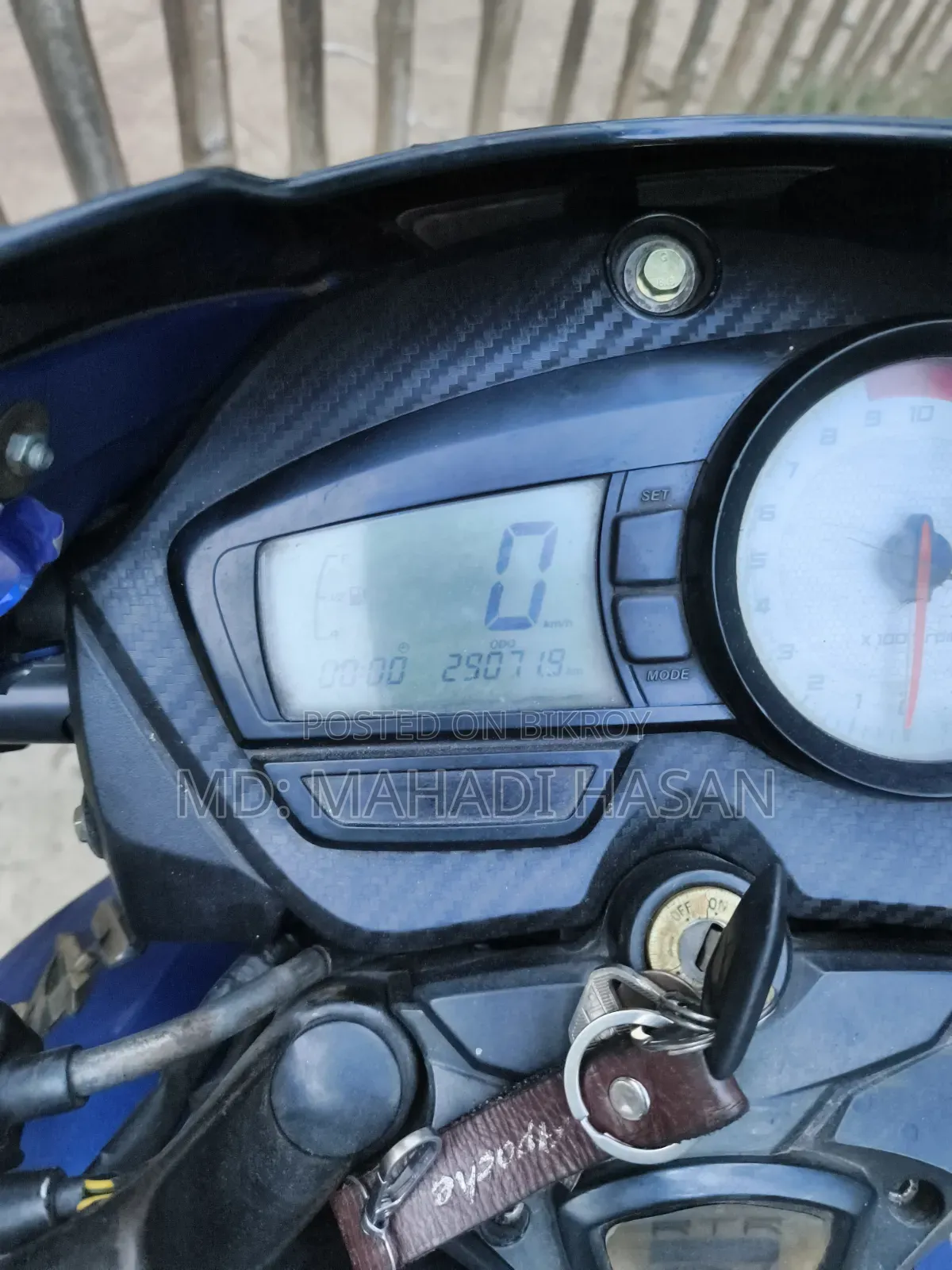 TVS Apache RTR 160 2V 2016 Blue
