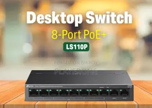 Tp-Link Tl-Ls110p 10 Port Desktop Switch