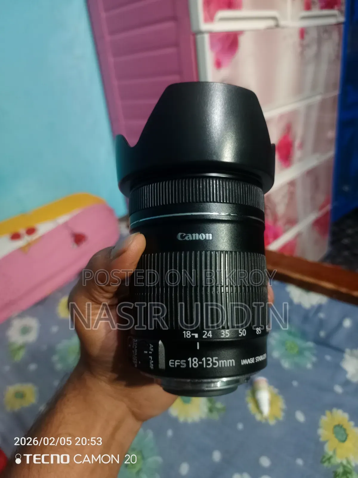 Cannon Lens 18-135mm
