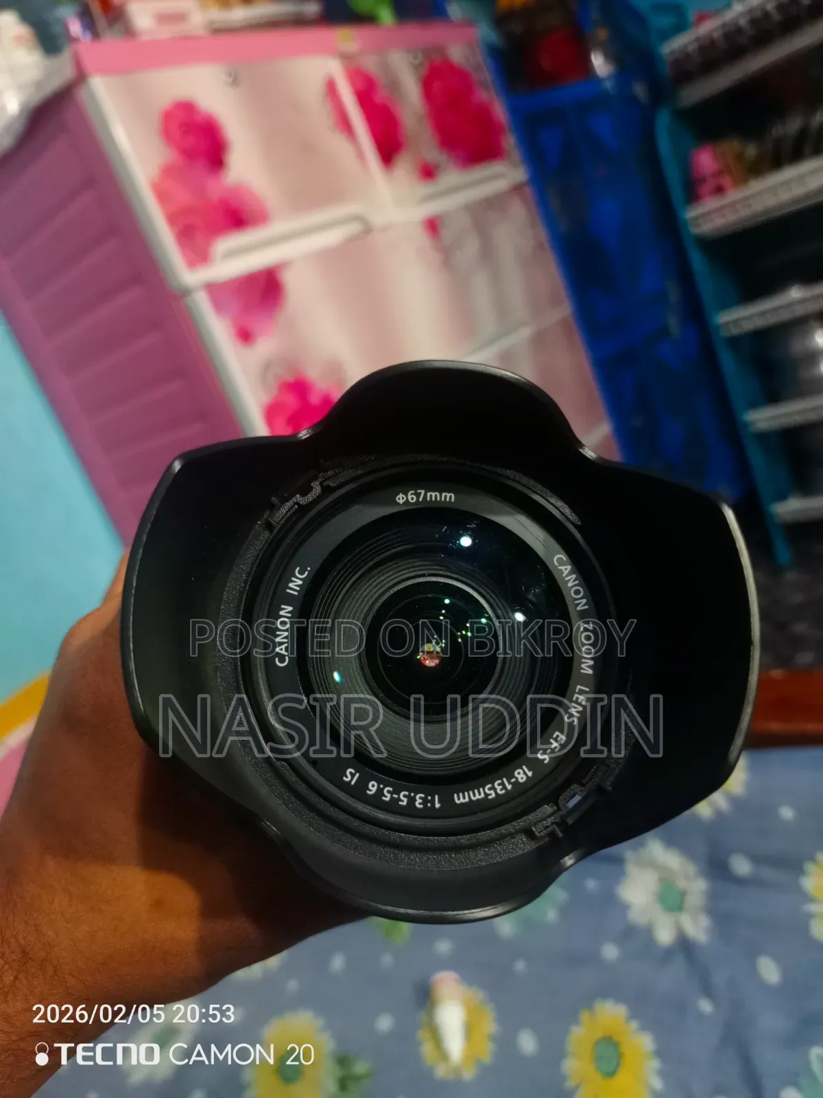 Cannon Lens 18-135mm