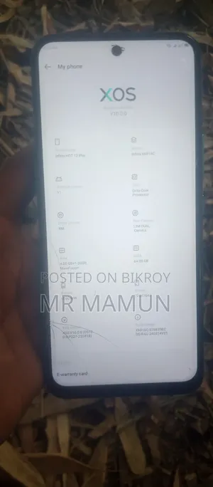 Infinix Hot 12 Play 64 GB Blue