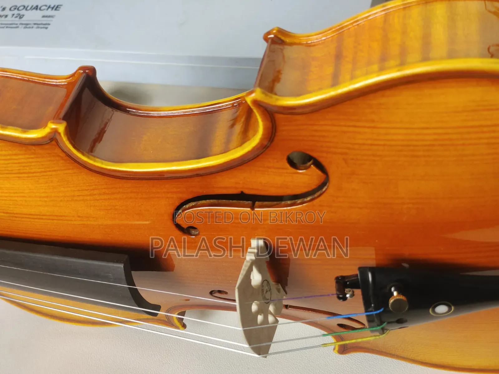 Violin বেহালা প্রিমিয়াম বক্স