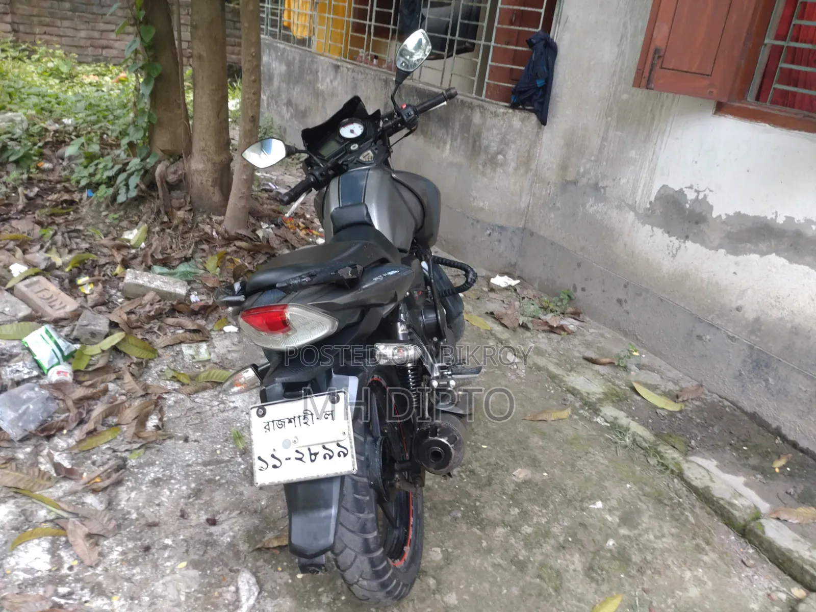 TVS Apache RTR 160 2V 2016 Gray