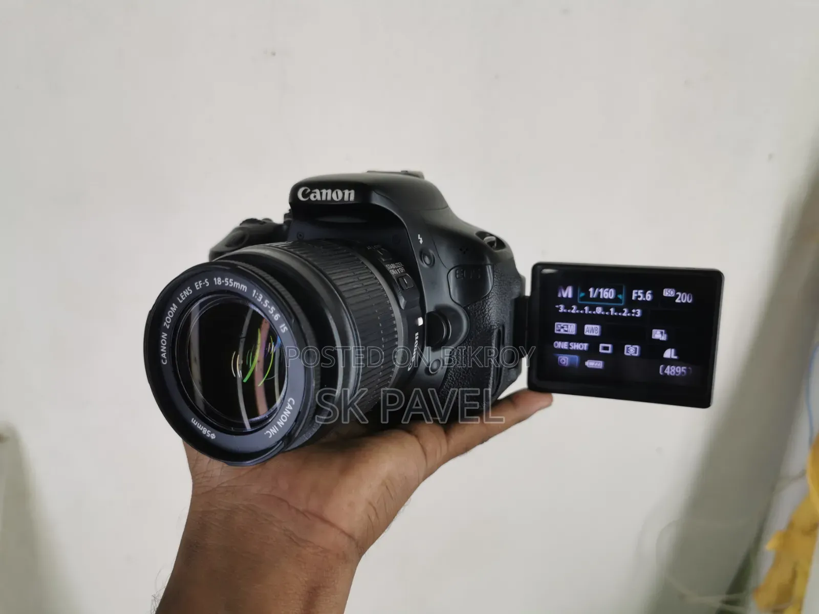 2 DSLR camera setups for sale. Canon Eos 600d Canon 600d.