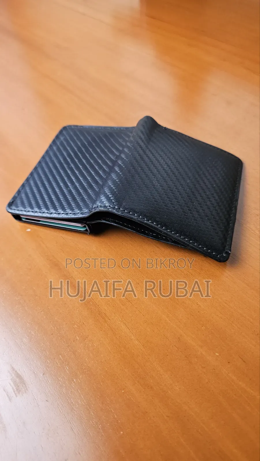 Full Carbon Fibre Card Holder Wallet.