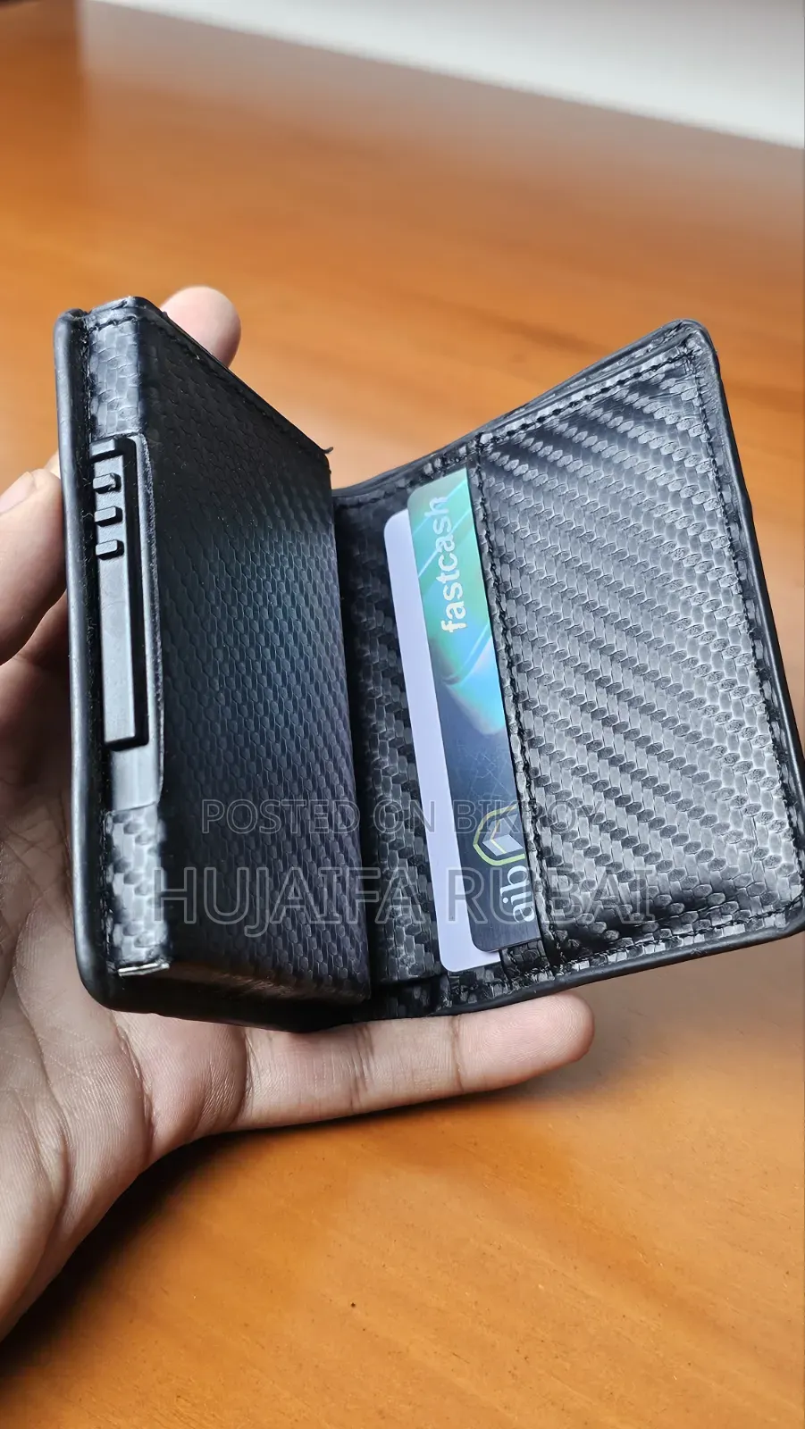 Full Carbon Fibre Card Holder Wallet.