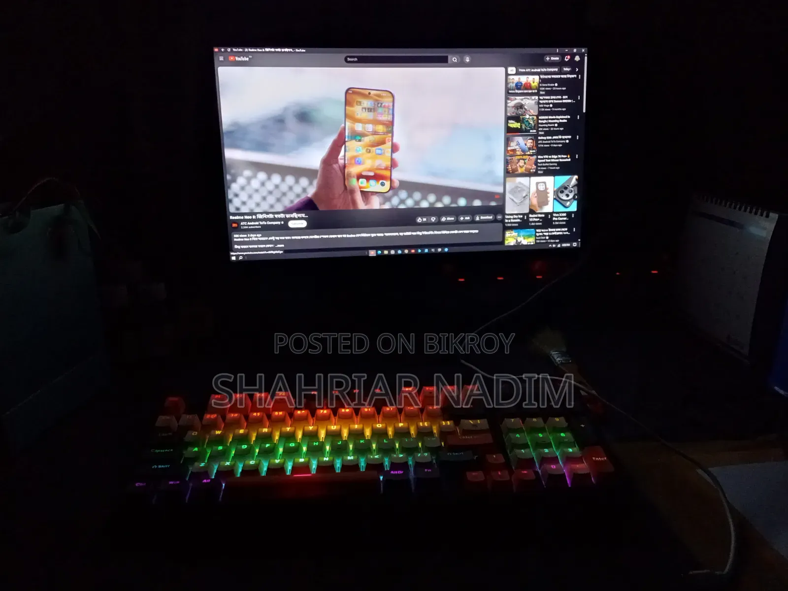 Desktop Computer MSI Model 8GB AMD Ryzen 5 SSD 512GB