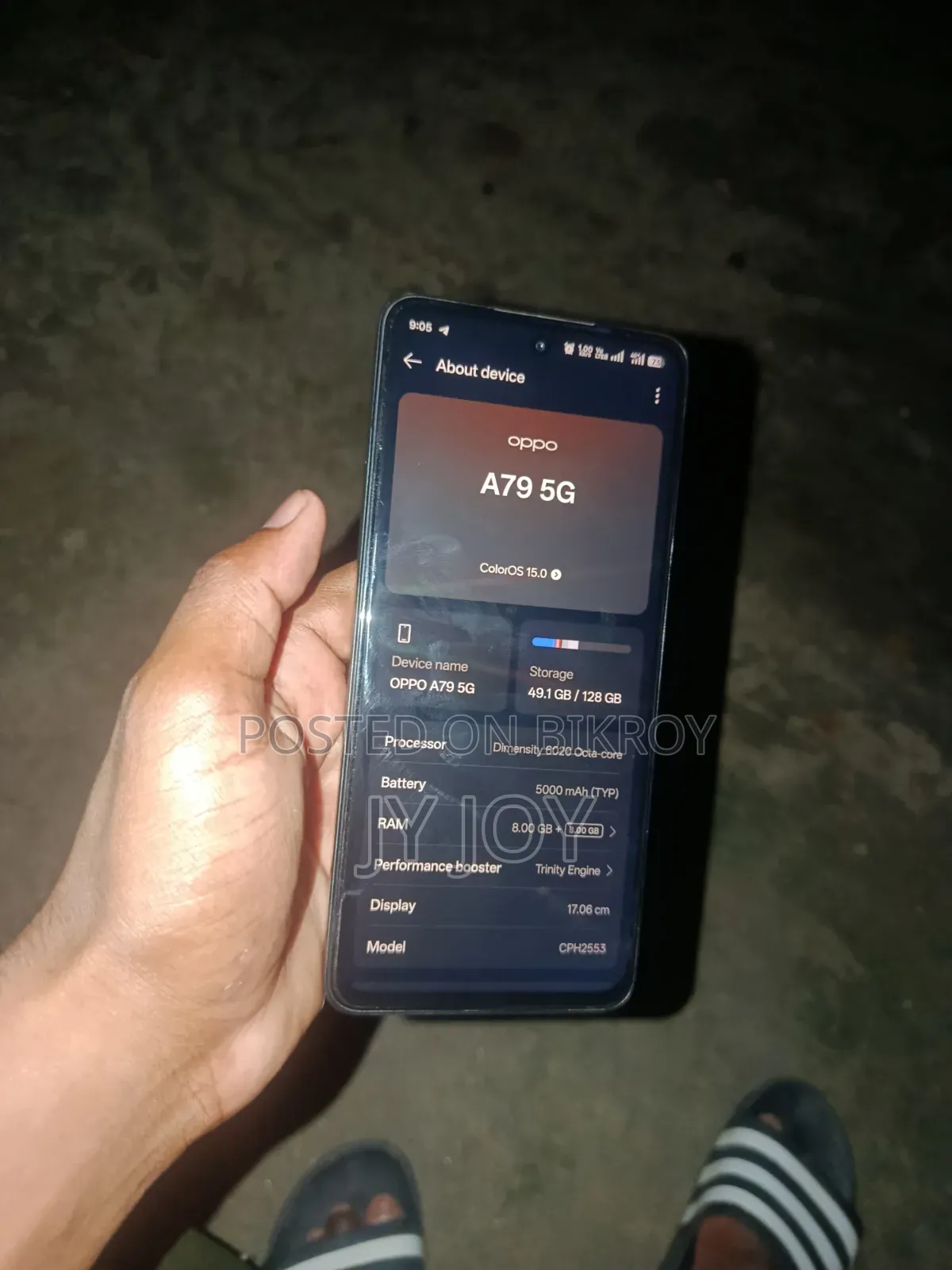 Oppo A79 5G 128 GB Blue