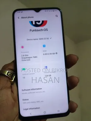 iQOO 128 GB Blue