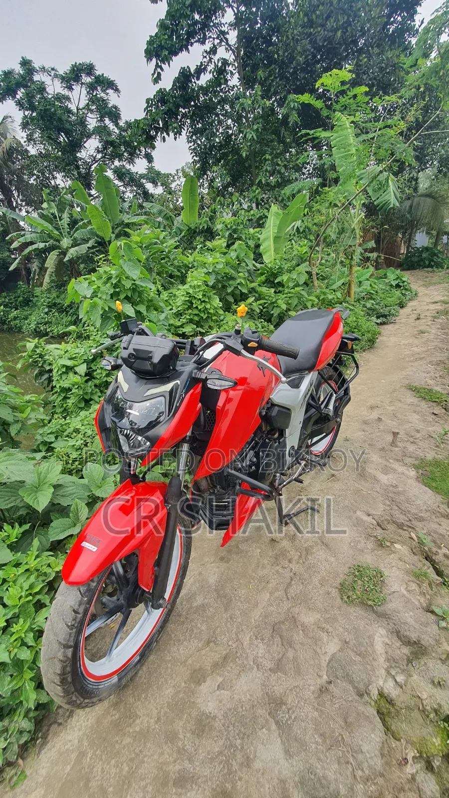 TVS Apache 160 4V 2022 Red