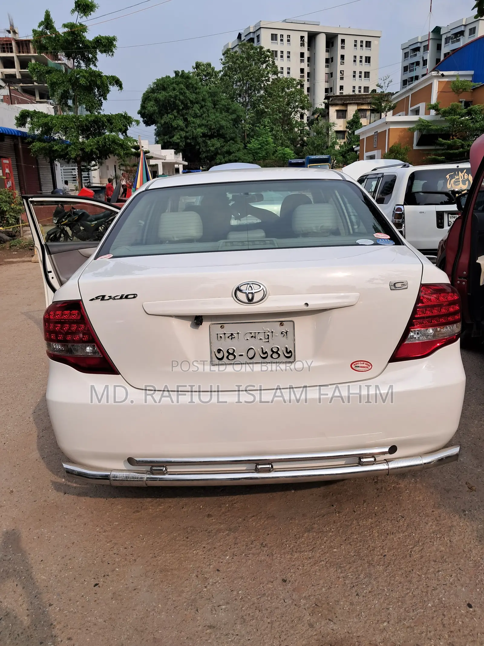 Toyota Axio 2012 Pearl