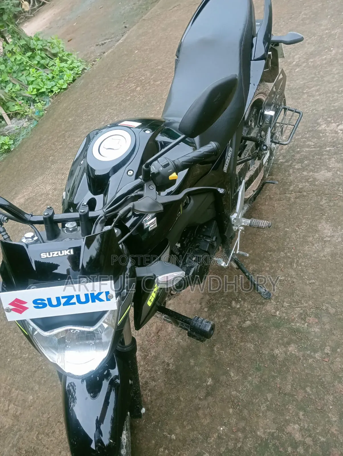 Suzuki Gixxer Monotone 2026 Black