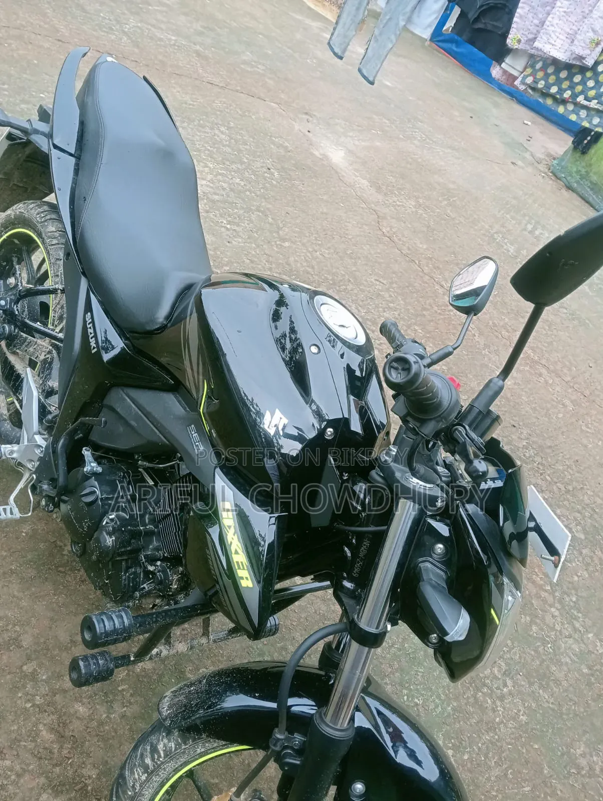 Suzuki Gixxer Monotone 2026 Black