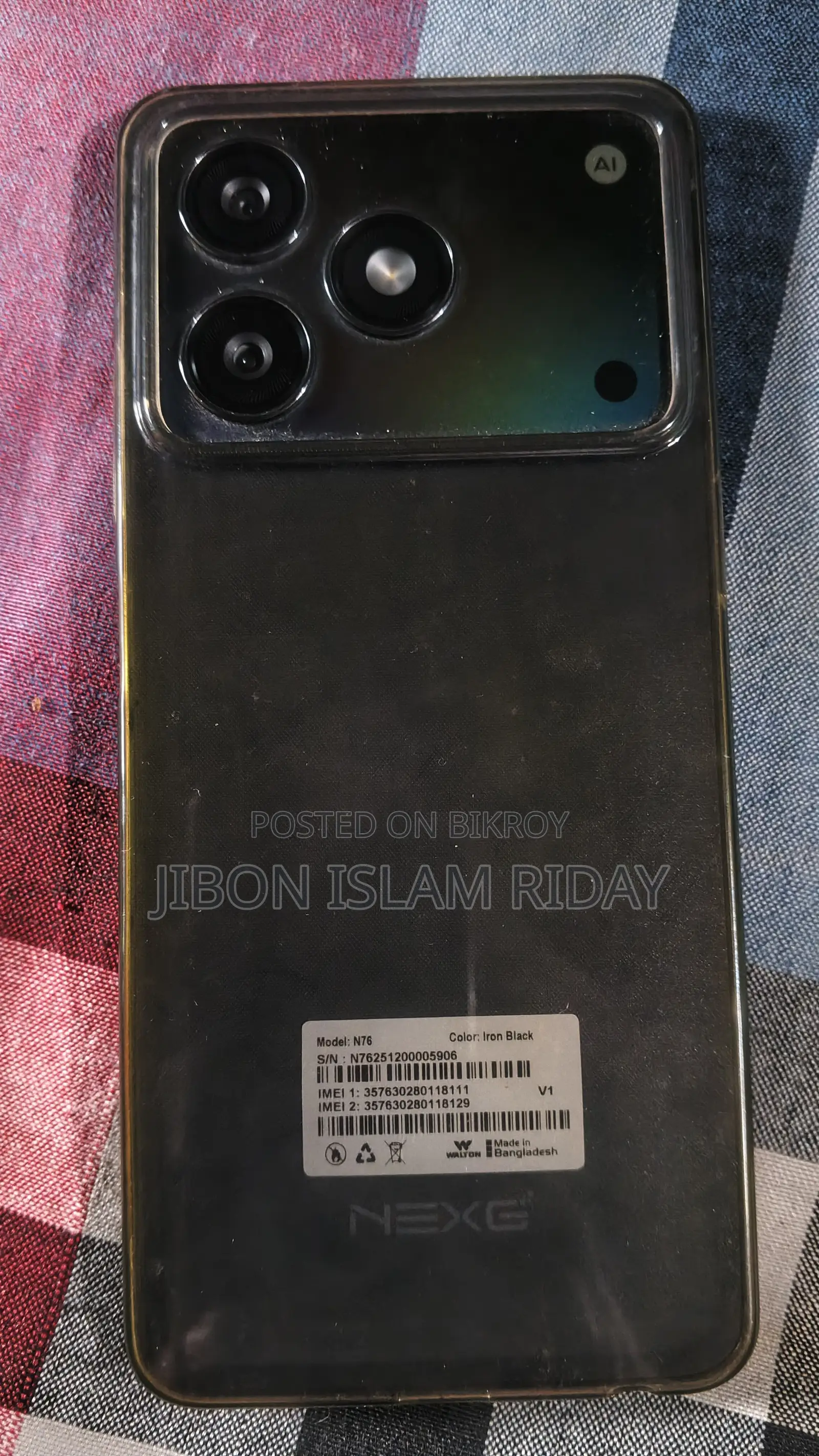 Walton NEXG N76 128 GB Black