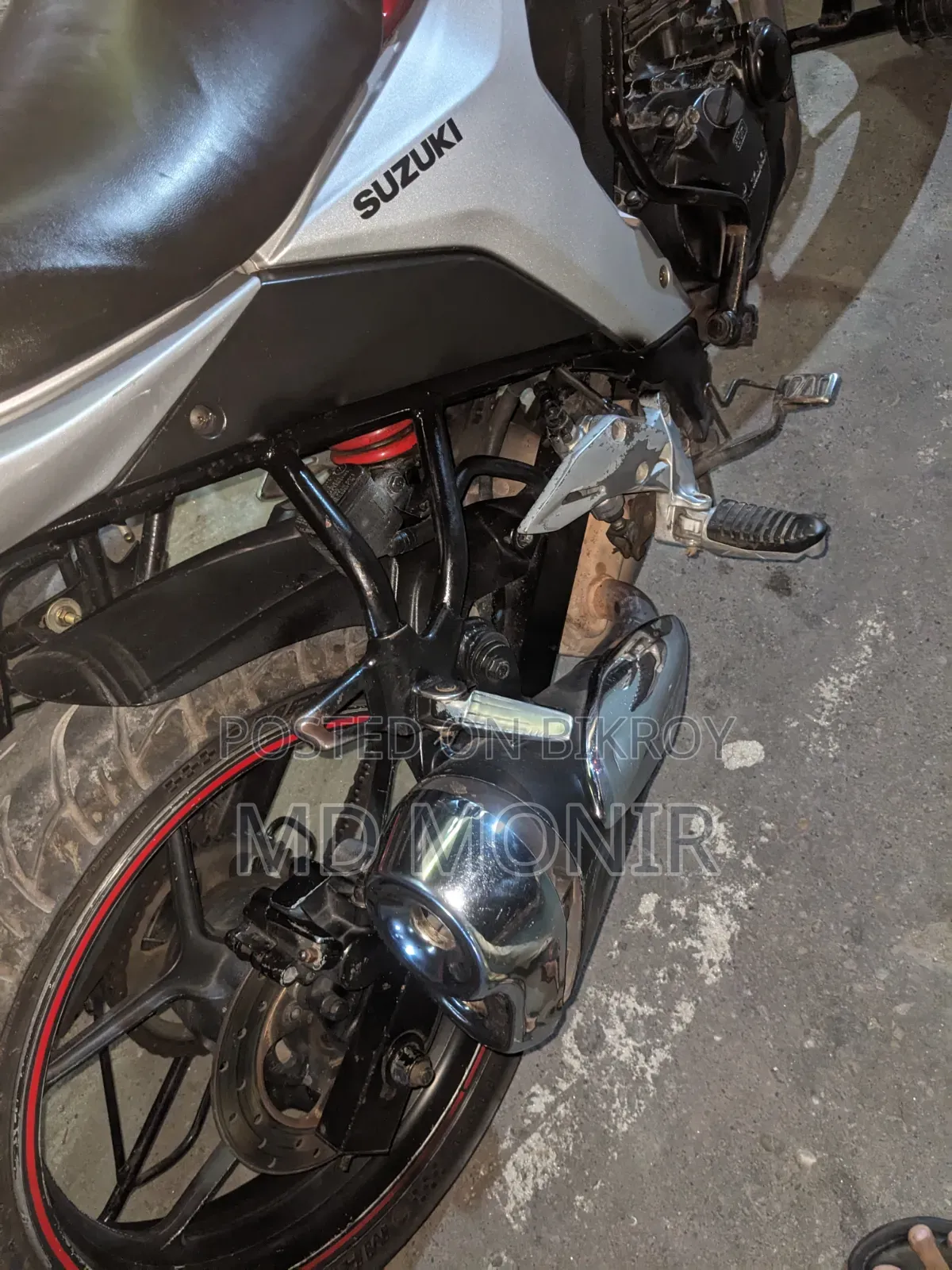 Suzuki Gixxer Monotone 2019 Silver