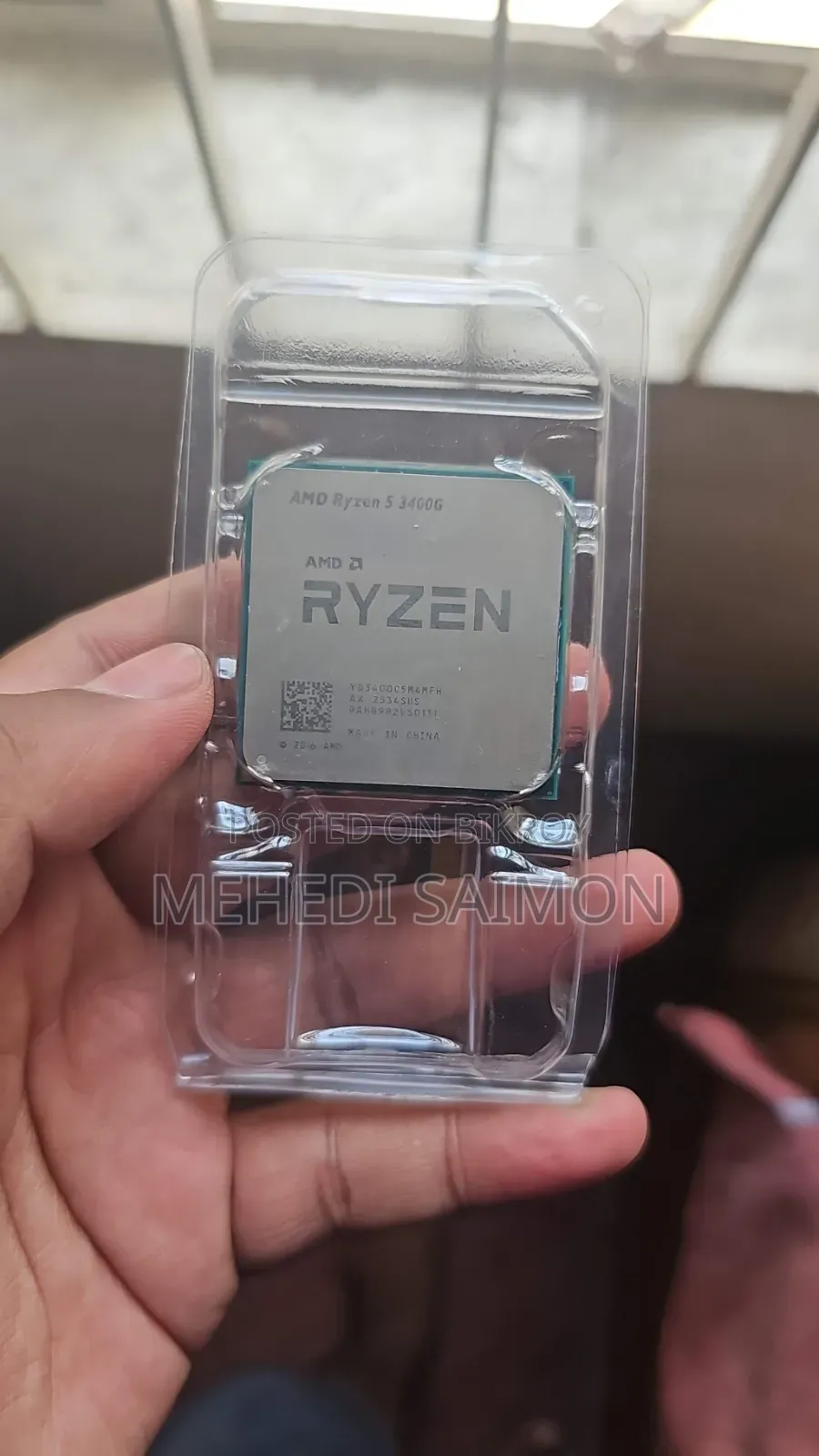 Ryzen 5 3400g With Warranty [Fixed Price]