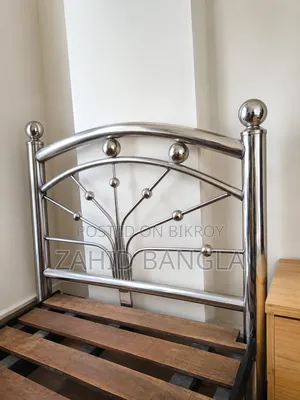 Very Sturdy Single Steel Bed for Sale