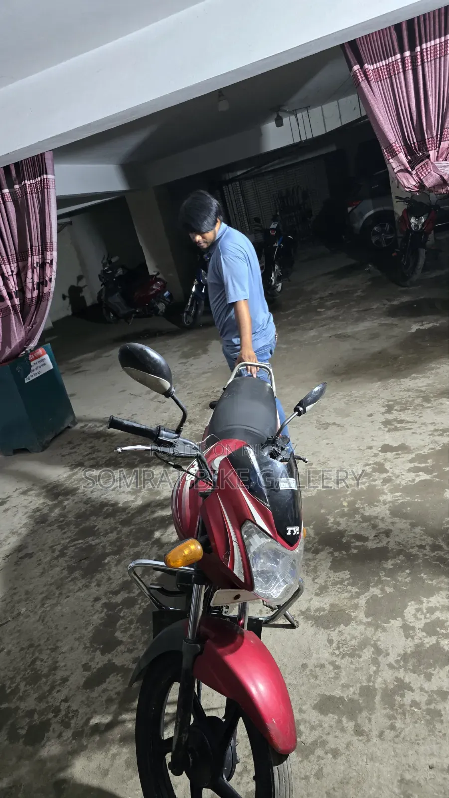TVS Metro 2017 Red