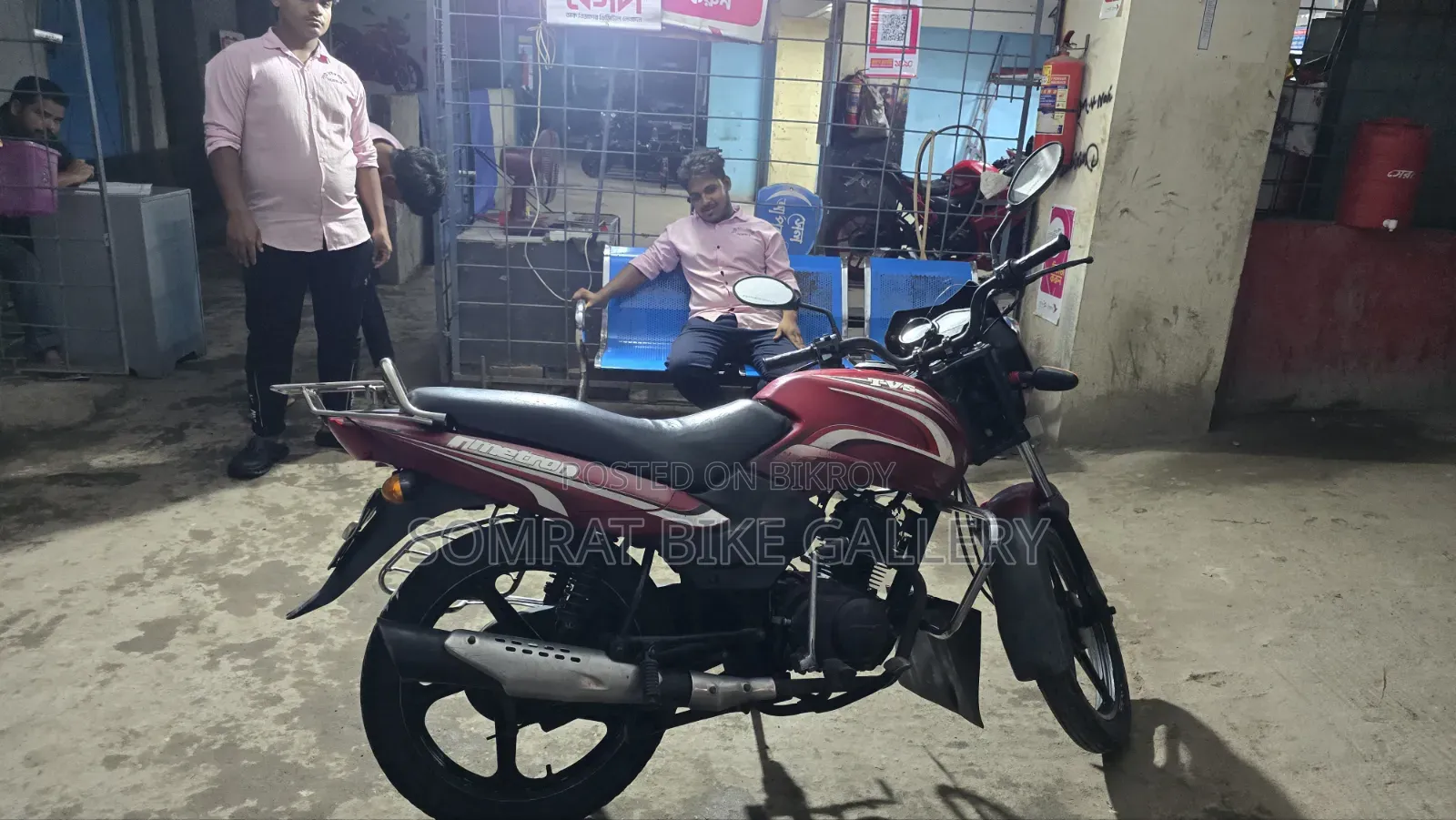 TVS Metro 2017 Red
