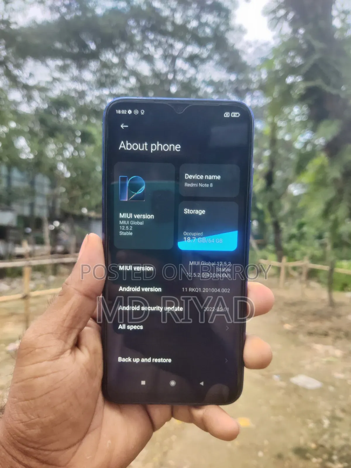 Xiaomi Redmi Note 8 64 GB Red
