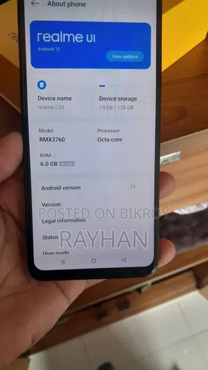 Realme C53 128 GB Black