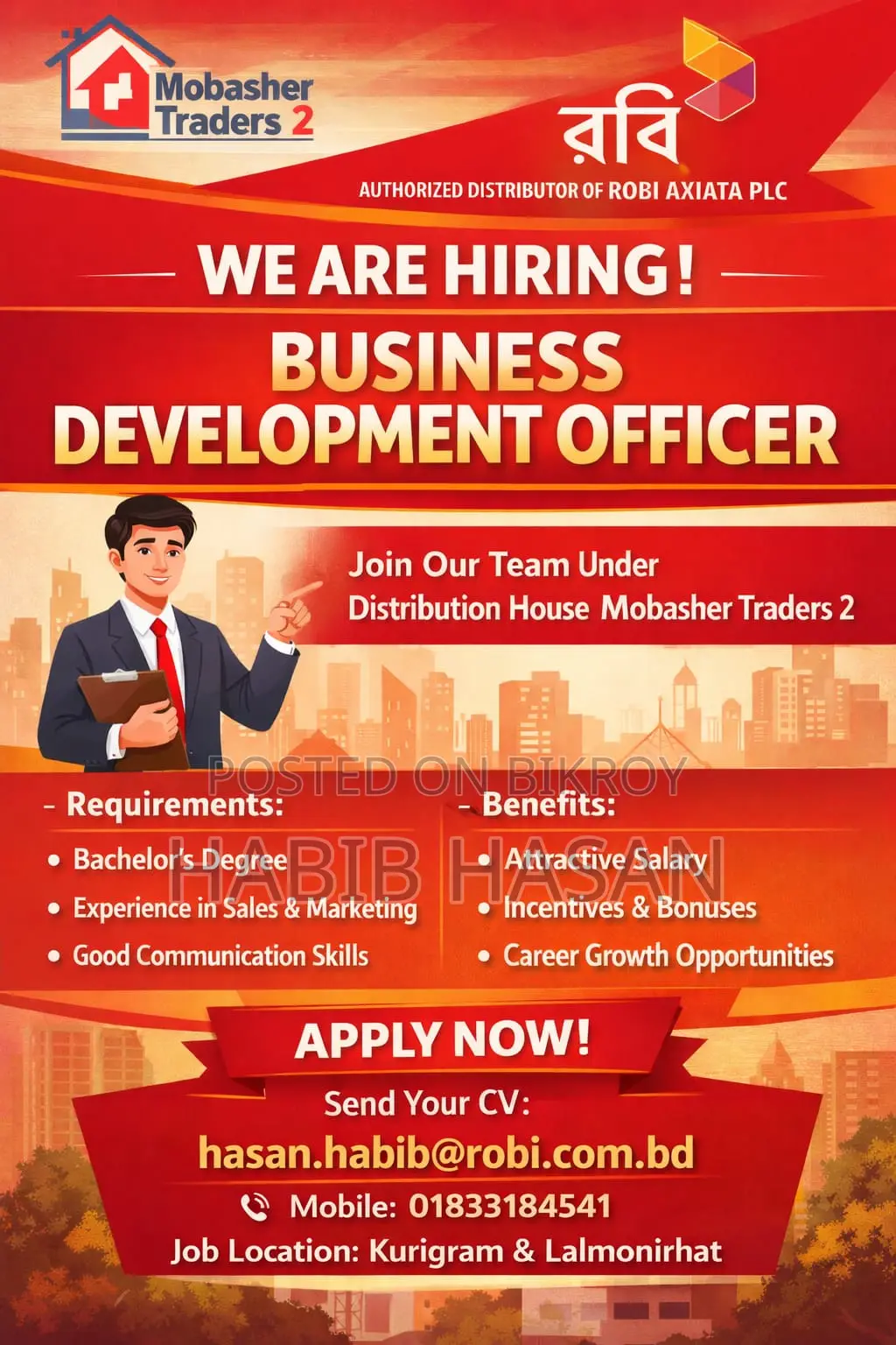 Business Development Officer