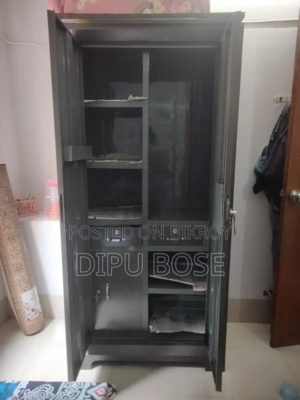 Two-Door Steel Almirah for Sale