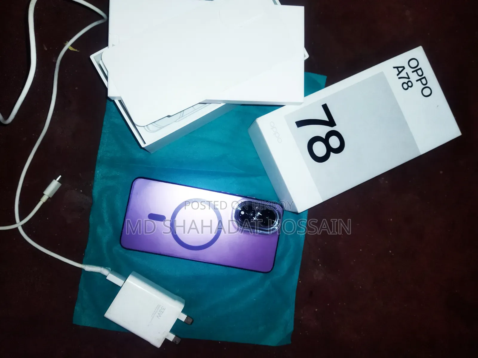 Oppo A78 4G 256 GB Black