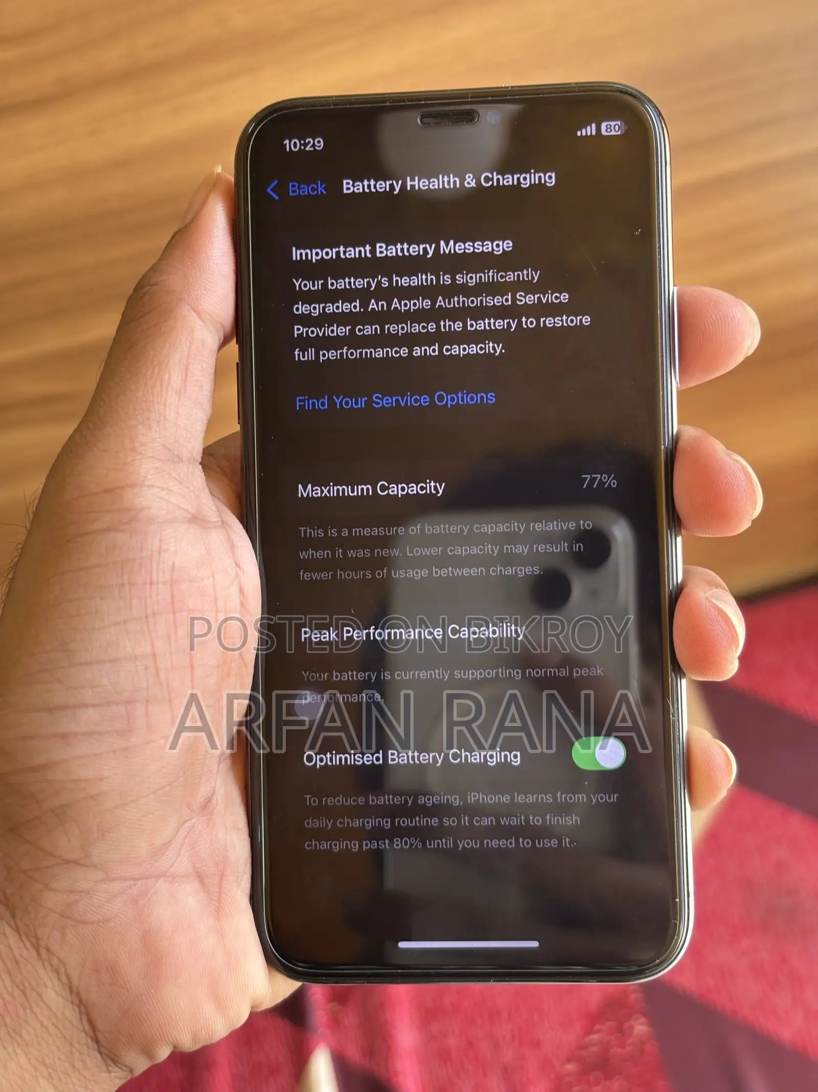 Apple iPhone XS 64 GB Black