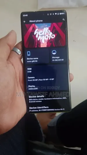 Motorola Moto G85 128 GB Yellow