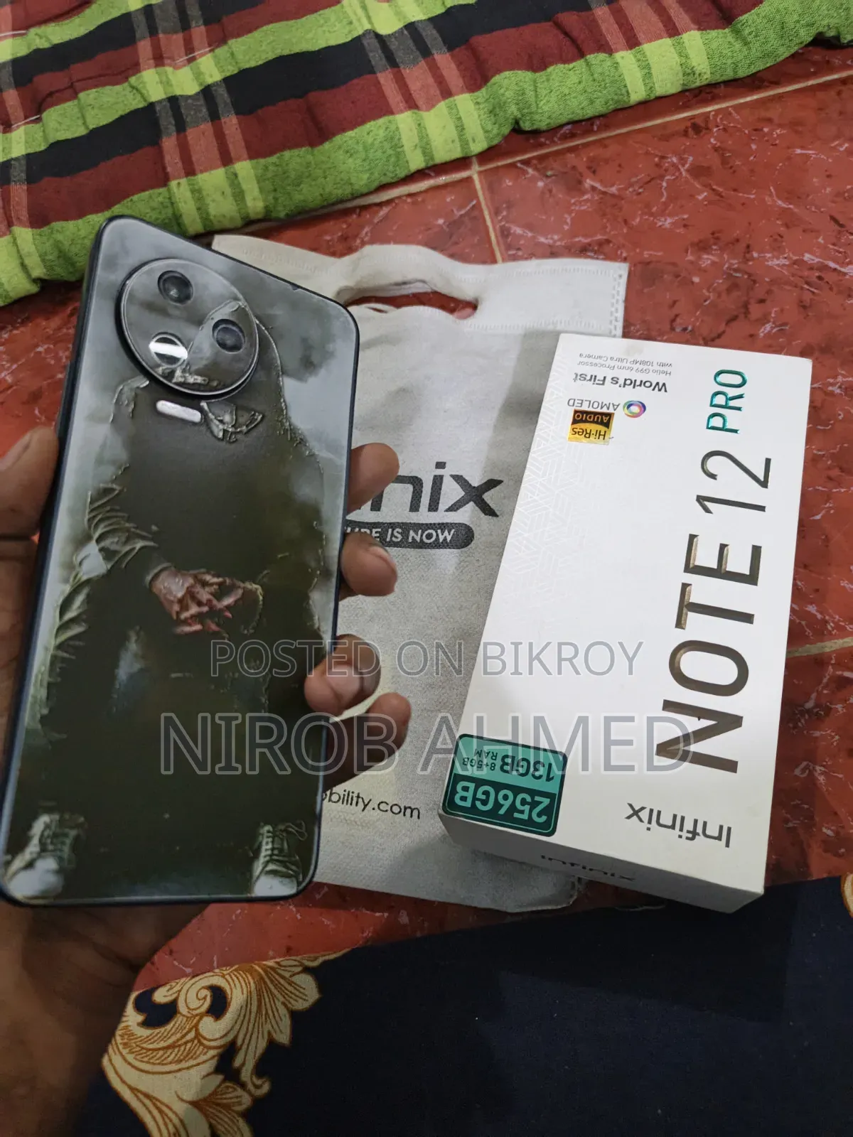 Infinix Note 12 Pro 256 GB Silver