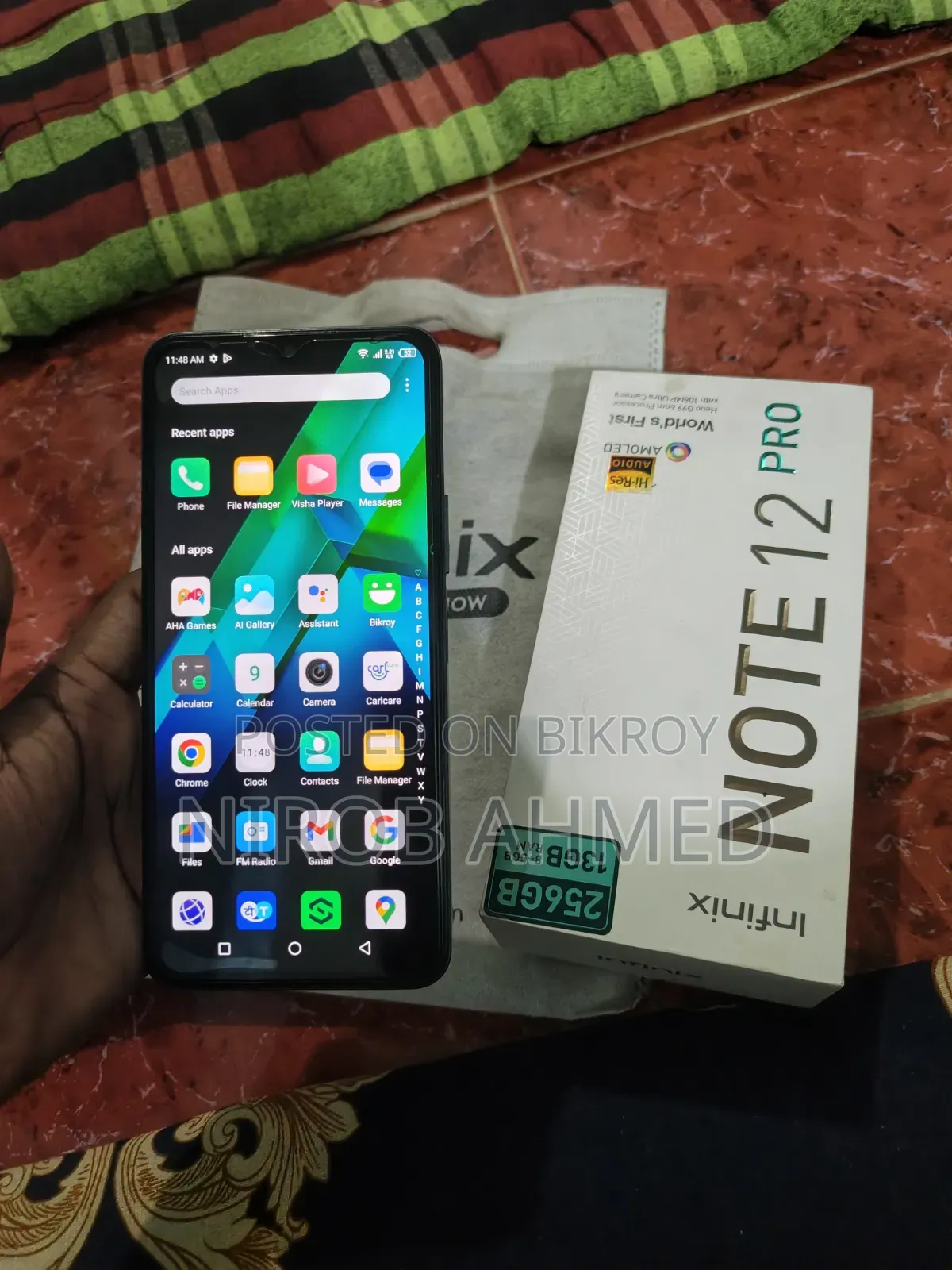 Infinix Note 12 Pro 256 GB Silver