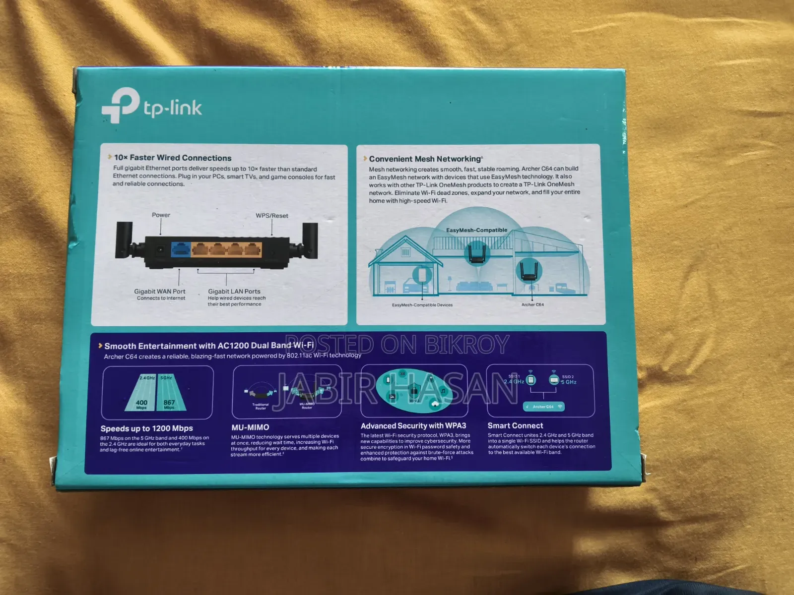 Tp-Link AC 1200 Wi-Fi Router